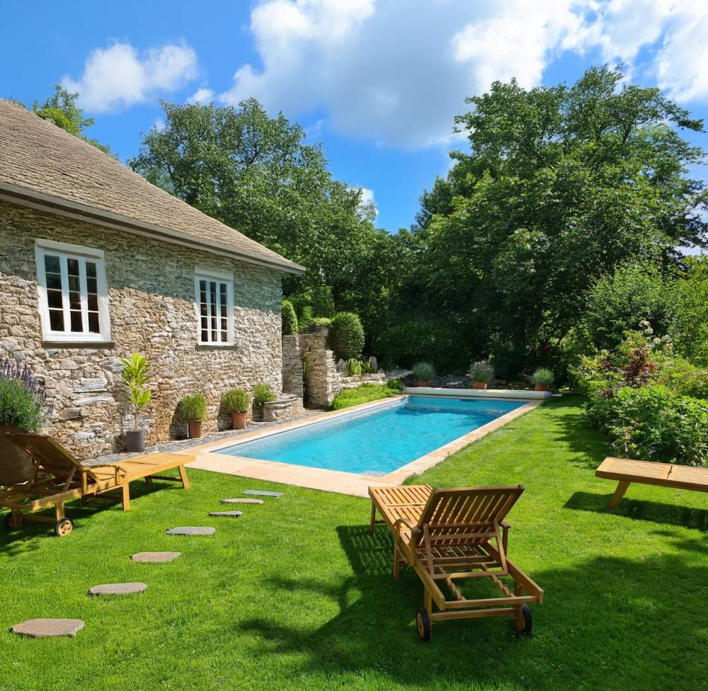 Construction piscine 7X3 PVC Armé